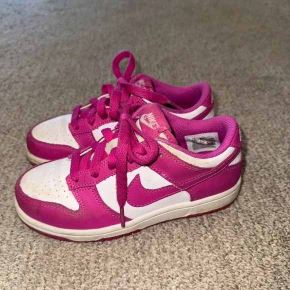 Nike Dunk Low GS Active
Fuchsia Pink/White Shoes-Size 13 girls - Picture 3 of 4